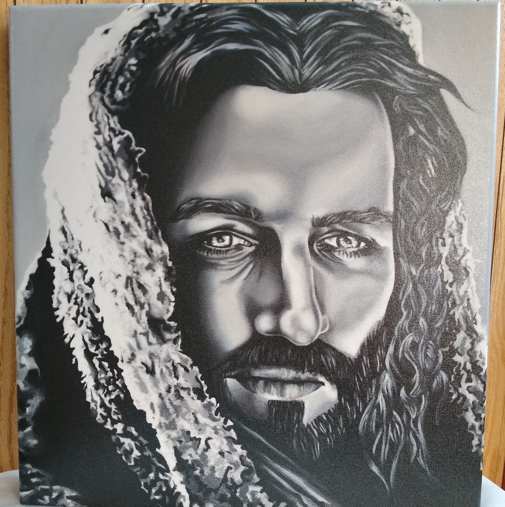 Hand Painting of Jesus Christ